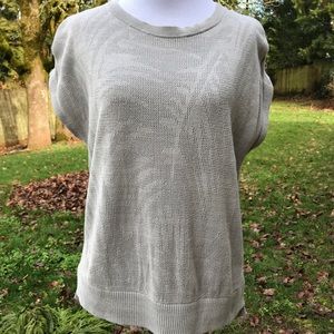Banana Republic Knit Cap Sleeve Sweater